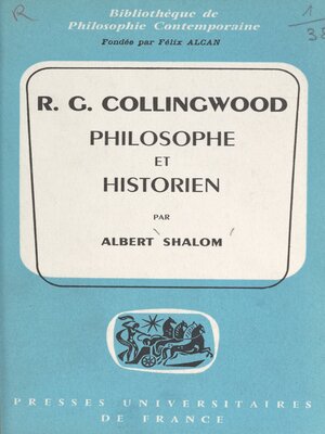 cover image of R. G. Collingwood